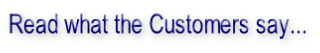 Read what the Customers say...